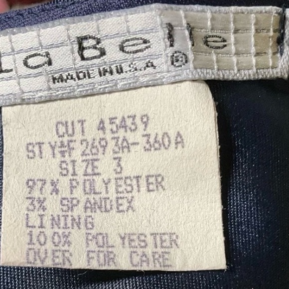 Vintage 90s Y2K Blue satin black velvet Floral midi Dress‎ back slit 3 - Picture 3 of 3